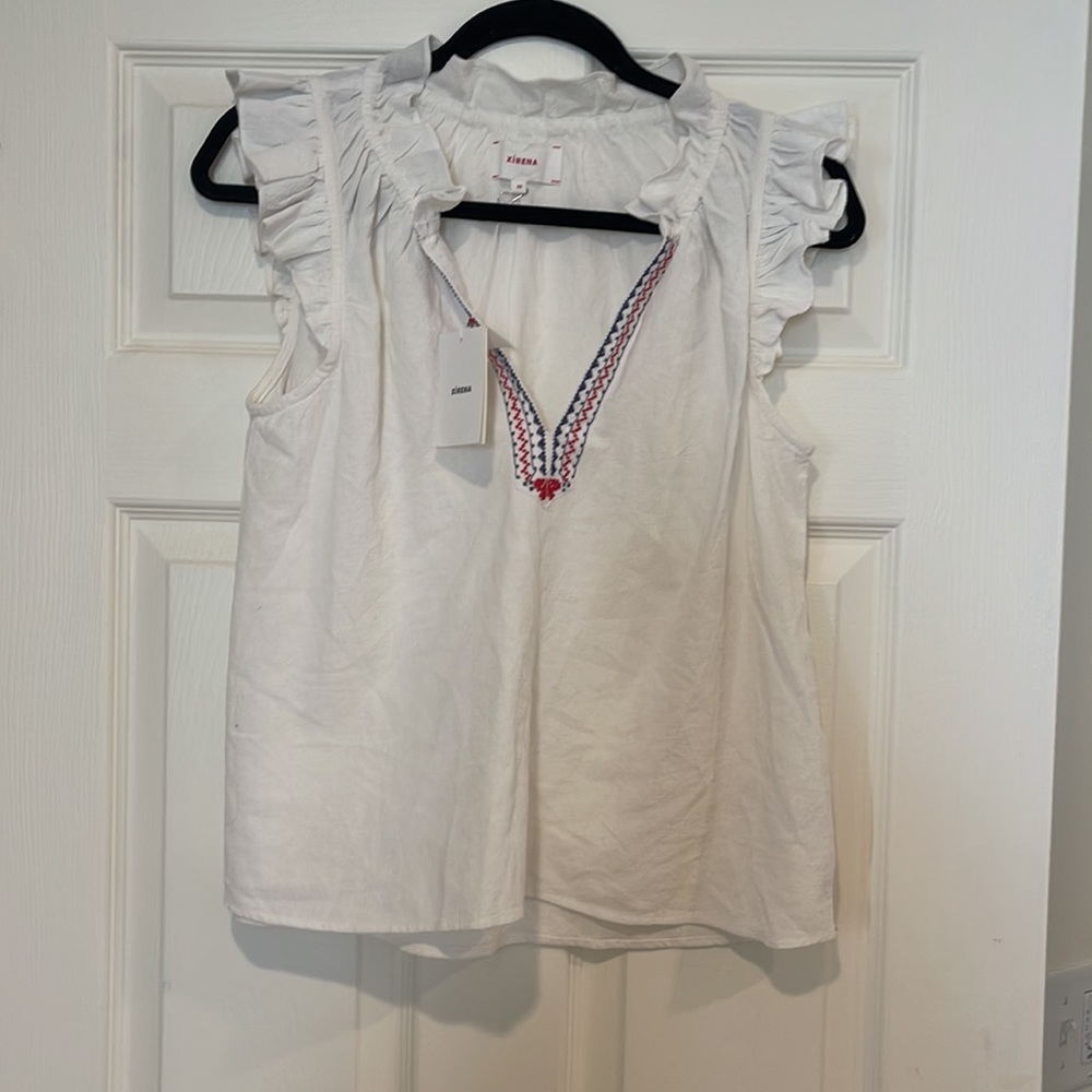 Xirena Elyza Top Blouse XS - Picture 3 of 6